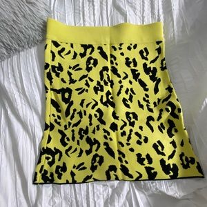 Zara bandage mini skirt sz SM